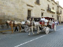 Los conductores de las calandrias ya cuentan con el Distintivo ''C''; visto bueno de Secretaría federal de Salud y Turismo. ARCHIVO /