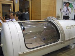 Cápsula de oxígeno para uso doméstico. EFE /