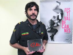 Aunque no hay un reconocimiento económico, Diego Quemada-Diez se siente satisfecho de regresar a casa con una presea. NTX /