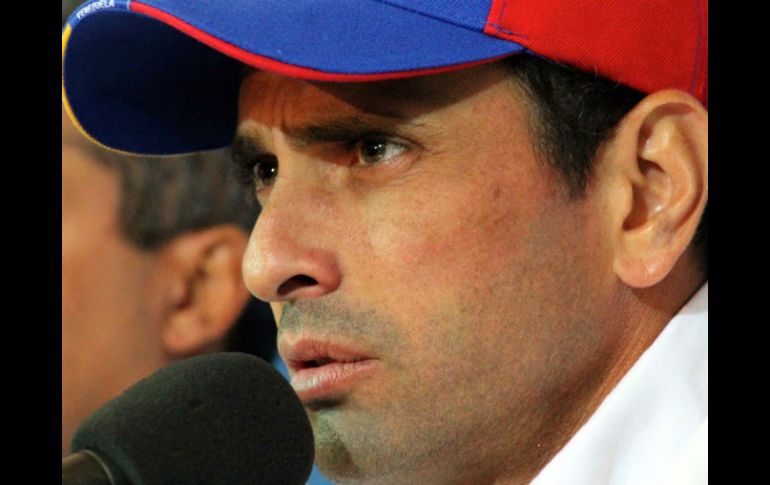 Henrique Capriles dice que hasta ahora no han tenido ninguna respuesta del Tribunal. ARCHIVO /