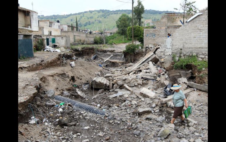 Fue reportada la desaparición de Rubén Saavedra Ríos, de 59 años, quien fue arrastrado por la corriente de un canal. ARCHIVO /