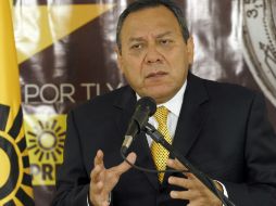 Jesús Zambrano indica que Michoacán podría estar pasando por el peor gobierno en las últimas décadas. ARCHIVO /