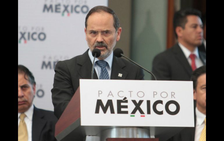 Gustavo Madero asegura que su partido quiere lo mejor para el país. ARCHIVO /