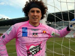 ''Memo'' Ochoa culmina su segunda temporada con los rojiblancos, cuadro que le dio la oportunidad de actuar en Europa. MEXSPORT /
