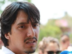 El coordinador de Jóvenes en Movimiento, Edgar Alfredo Villalobos López acude a presentar una queja ante la CEDHJ. ARCHIVO /