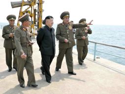 Kim Jong-un comenta que los ''enemigos'' de Norcorea tratan de rastrear constantemente sus movimientos. ARCHIVO /