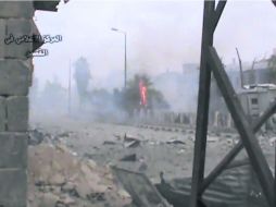 La ciudad de Qusair fue recuperada parcialmente por el Gobierno de Siria, con el apoyo de Hizbulá. AFP /
