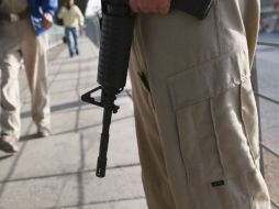 El sospechoso disparó contra el vehículo del alguacil del condado de Concho, Richard Doane. ARCHIVO /