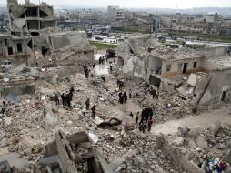 Más de 70 mil personas han muerto desde que comenzó el alzamiento popular contra Al Assad en 2011. ARCHIVO /