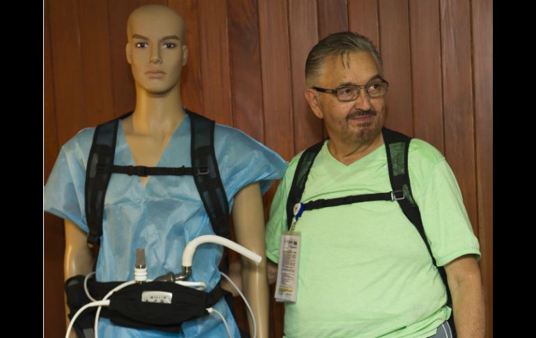 José Salvador Pérez Yáñez es el primer paciente que recibe un sistema de bombeo ventricular en Latinoamérica. ARCHIVO /