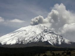El Cenapred resalta que el Semáforo de Alerta Volcánica se mantiene en Amarillo Fase Tres. ARCHIVO /