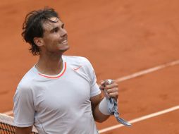 Rafa se encuentra en el número cuatro de la ATP y ha levantado su carrera este 2013 tras una lesión. AFP /