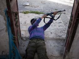 El apoyo de EU es parte de ''los esfuerzos internacionales de demostrar el respaldo total a la oposición siria'', aseguran. ARCHIVO /