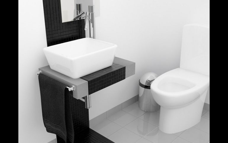 Con una poca de imaginación, el baño puede ser un sitio muy agradable en el hogar. ESPECIAL /