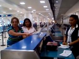 Luz María Beristáin rechaza que haya sido prepotente con la empleada de VivaAerobús. ESPECIAL /