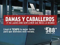 Las líneas hacen mofa de los incidentes que han sucedido en la aerolínea en la última semana. ESPECIAL /