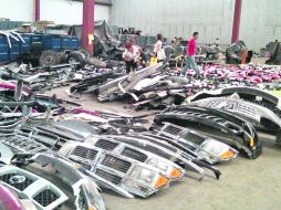 Para recoger una autoparte robada se requiere la factura y el vehículo.Lunes a sábado de 09:00 a 21:00 horas.Lugar: Calle 14 y Calle 12 EL INFORMADOR /