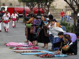 El titular de la Secretaría General tapatía,Tomás Vázquez, señala que en agosto se aplicarán acciones definitivas contra el ambulantaje ARCHIVO /