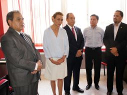 Erika Adriana Loyo Beristáin tomó protesta hoy por la mañana como secretaria de Educación Municipal.  /