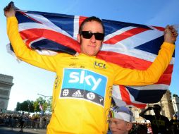 Bradley Wiggins no podrá defender su título en Francia. AFP /