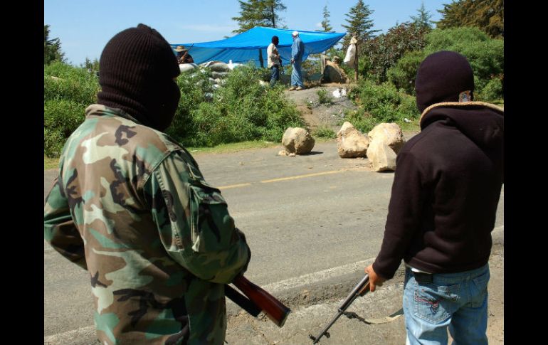 Se sospecha que el cartel ha conseguido penetrar a varios grupos de autodefensa en su lucha contra el CJNG. ARCHIVO /