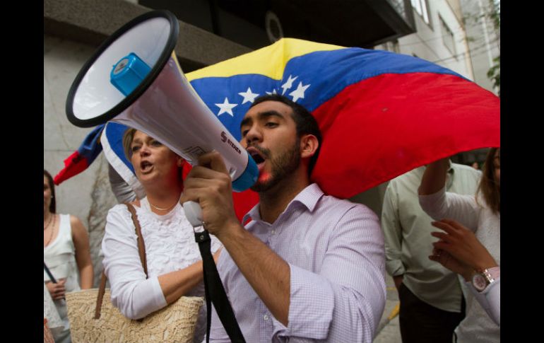 Protestantes aseguran que tienen programada ''una serie de actividades durante toda esta semana''. ARCHIVO /