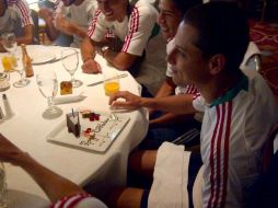 El ''Chicharito'' cumple 25 años de edad. Imagen de @miseleccionmx. ESPECIAL /