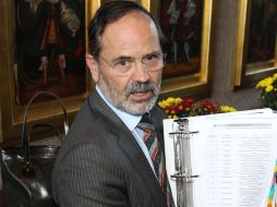 Gustavo Madero manifiesta que colaborar con las reformas que el país necesita no quiere decir que se deje de competir. ARCHIVO /