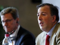 México y Alemania buscarán profundizar sus relaciones comerciales y culturales, aseguran sus secretarios de Relaciones Exteriores. NTX /