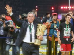 Jupp Heynckes se despide con una marca complicada de igualar. EFE /