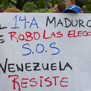 Venezolanos marchan en Miami contra Maduro
