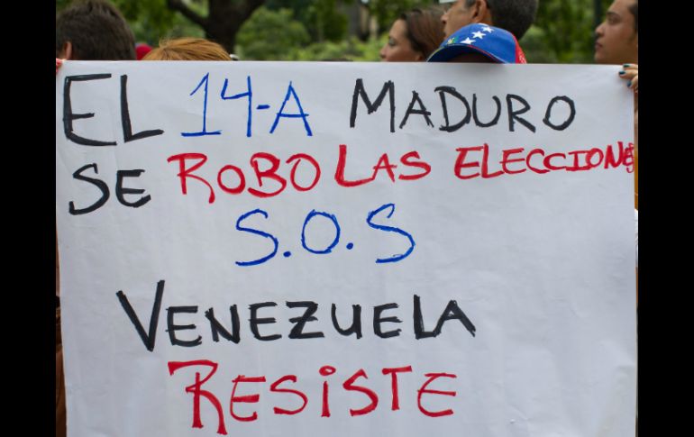 Destacan que la marcha se realiza de manera simultánea en 62 ciudades del mundo. EFE /