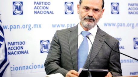 Gustavo Madero asegura que el PAN busca que no haya impunidad con los delitos cometidos en Veracruz. ARCHIVO /