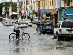 Indican que la cantidad de lluvias que ha generado severas inundaciones en la ciudad es histórica. NTX /