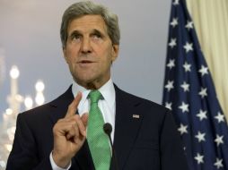 El secretario estadounidense está abierto al diálogo entre Palestina e Israel. AP /