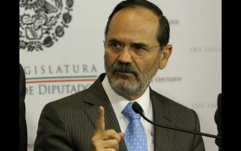 Gustavo Madero señala que el caso de Veracruz exhibe un maquinado claro para cometer delitos electorales. ARCHIVO /