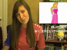 La aspirante a actriz ha echo fama en la red con sus múltiples imitaciones. ARCHIVO /