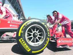 Pirelli busca ver la reacción de las llantas en prácticas y poder desarrollar el nuevo prototipo que utilizarán a partir de Silverstone AP /