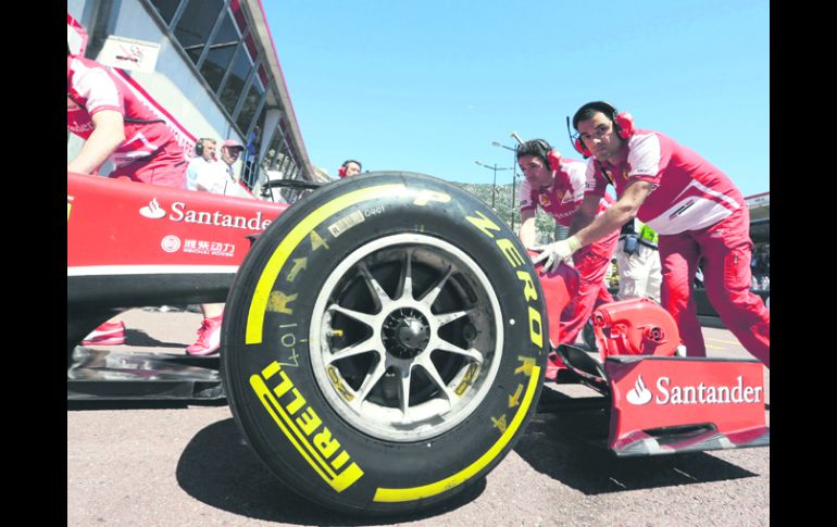 Pirelli busca ver la reacción de las llantas en prácticas y poder desarrollar el nuevo prototipo que utilizarán a partir de Silverstone AP /