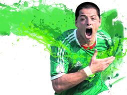 Esperanza. Javier Hernández es el único que ha anotado por México en el hexagonal, hizo los dos en el empate ante Honduras. MEXSPORT /