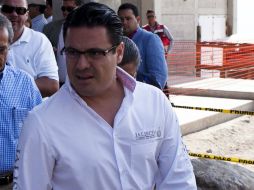 Sandoval Díaz (foto) estuvo acompañado por Juan José Guerra Abud, secretario de Medio Ambiente y Recursos Naturales a nivel federal.  /