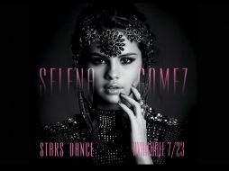 La imagen que será la portada del nuevo disco de Selena Gómez, ''Stars dance''. ESPECIAL /