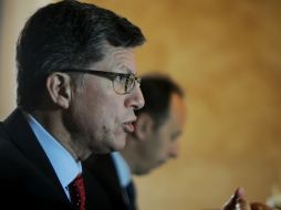 José Miguel Vivanco, director para las Américas de Human Rights Watch, durante la conferencia de prensa. EFE /