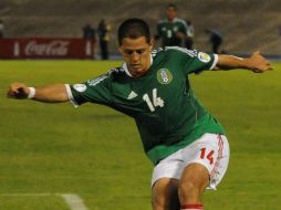 Javier Hernández ha anotado 50 goles en la liga inglesa a pesar de los pocos minutos. EFE /