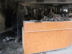 No se reportan lesionados o mercancía quemada.  /