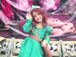 La festejada. María José como Mérida.  /