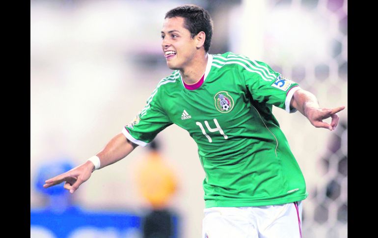 Cotizado. Javier “Chicharito” Hernández es el futbolista mejor valuado de toda la Concacaf. MEXSPORT /