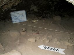 El sepulcro se encontró al oriente de la ciudad de Colima. NTX /