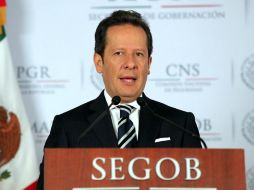 Eduardo Sánchez asegura que se experimenta una tendencia a la baja en homicidios dolosos. SUN /