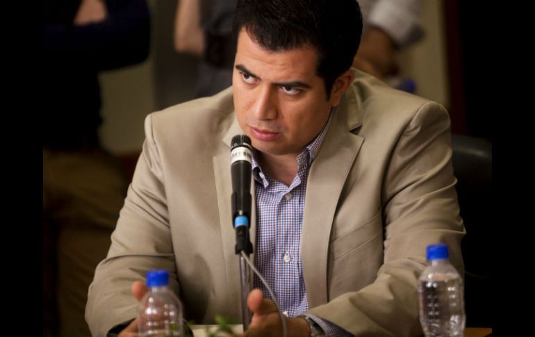 El líder panista en el congreso, Gildardo Guerrero considera un desfalco el monto pagado a la empresa asesora. EL INFORMADOR /